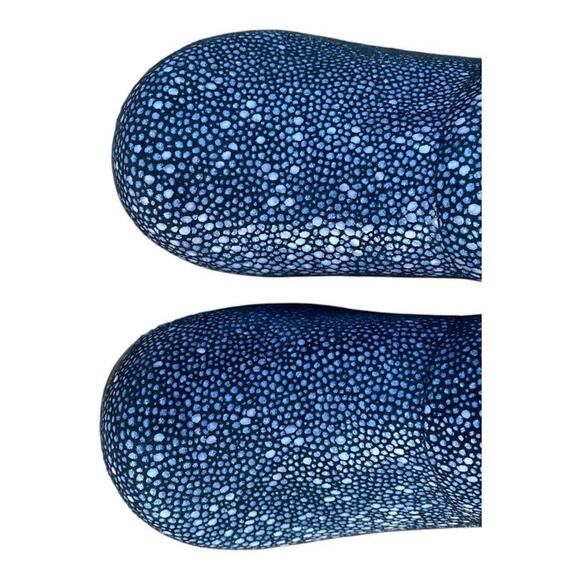 Sanita Clogs Womens Leather Nurse Shoes Polka Dots EU 35 US4 Polka Dots Slip Ons - Picture 5 of 10